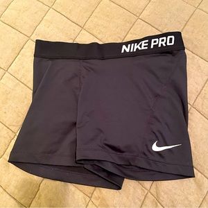 Nike Pro Womens 3 Inch Shorts Black Size Medium